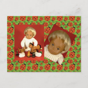 502 4 Baby Baby Woolly Postkarte Postcard