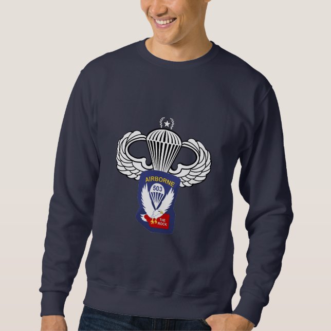 503rd Airborne - The Rock Sweatshirt (Front)