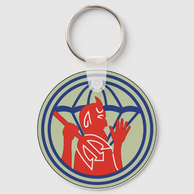 504th PIR REG (WWII) Key Ring (Front)