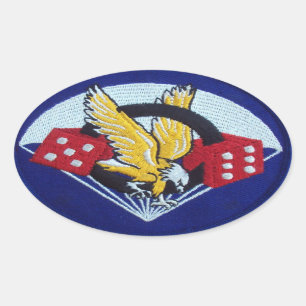 506th Parachute Infantry Regiment Oval Sticker