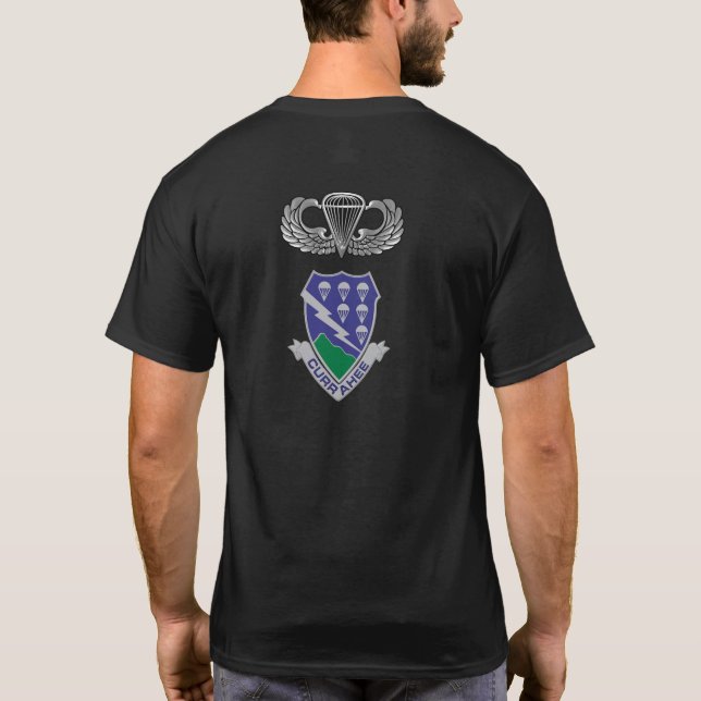 506th Parachute Infantry Regiment T-Shirt (Back)
