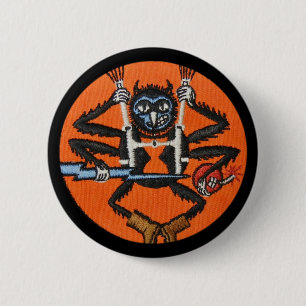 507th PIR 6 Cm Round Badge
