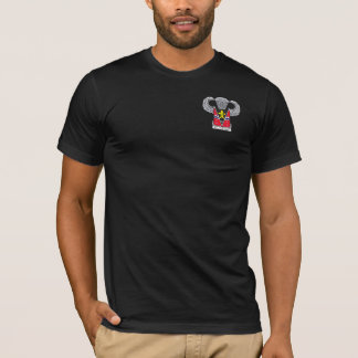 509th Airborne Crest with Airborne Wings T-Shirt