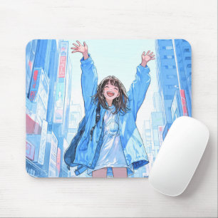 50,000 Mouse Pad Mouse pad   Sushi Musume Generati