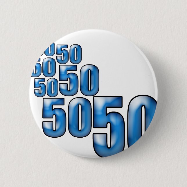 50 50 50 6 CM ROUND BADGE (Front)