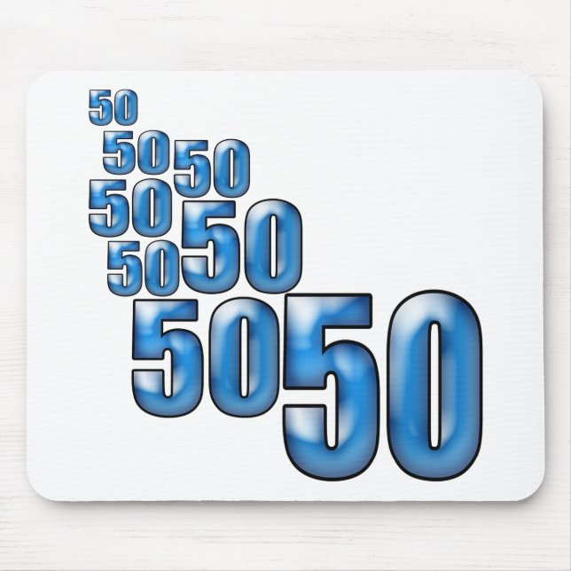50 50 50 MOUSE PAD (Front)
