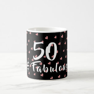 50 and Fabulous Birthday Coffee Mug