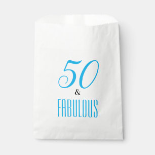 50 And Fabulous Birthday customise Party Favour Ba Bag