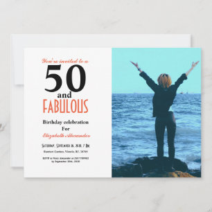 50 and fabulous birthday party