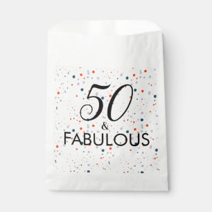 50 And Fabulous Customise Birthday Party Favour Bag