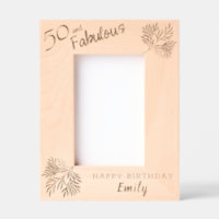 50 and Fabulous Foliage 50th Birthday