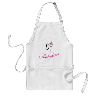 50 and Fabulous Standard Apron