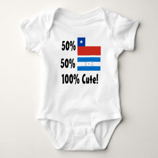 50% Chilean 50% Honduran 100% Cute Baby Bodysuit