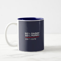 50% Daddy 50% Mummy 100% Cute