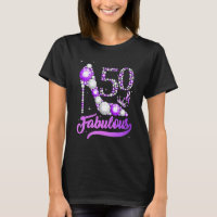 50 & Fabulous 50 Years Old 50th Birthday Diamond C