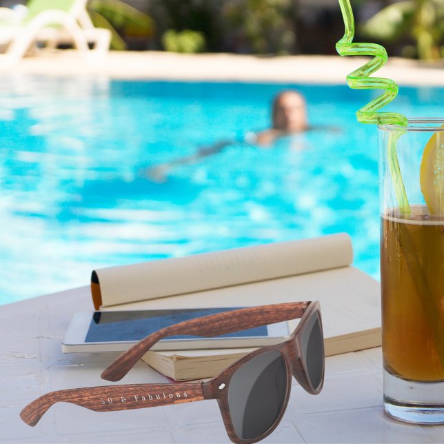 50 Fabulous birthday fun Sunglasses (Creator Uploaded)