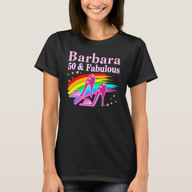 50 & FABULOUS DIVA T-Shirt (Front)