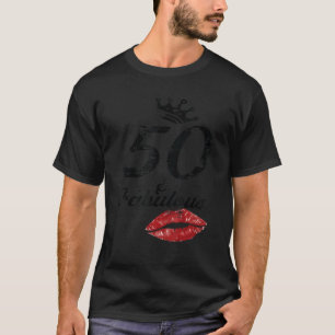 50 Fabulous Party Crew Drinking Beer 50th Years T-Shirt