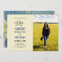 50 & FABULOUS Urban Ecru 50th Birthday Party Photo