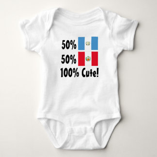 50% Guatemalan 50% Peruvian 100% Cute Baby Bodysuit