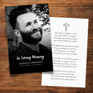50 Modern Minimalist Photo Christian Prayer Cards