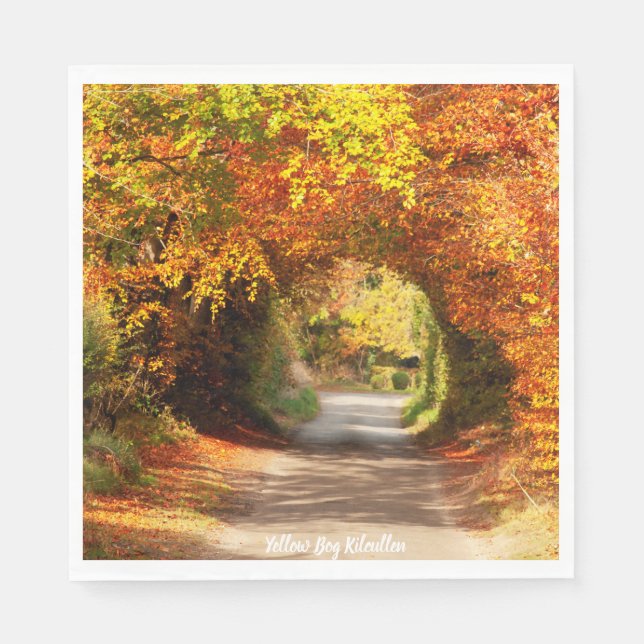 50 Napkins Yellow Bog Kilcullen (Front)