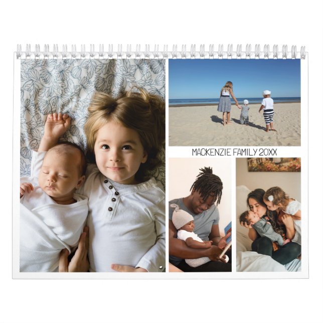 50 Photo Personalised  Calendar (Cover)