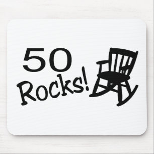 50 Rocks (Rocker) Mouse Pad