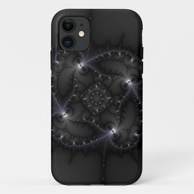 50 Shades Of Grey - Fractal Art Case-Mate iPhone Case (Back)