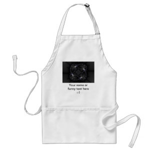 50 Shades Of Grey - Fractal Art Standard Apron