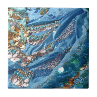 50 Shades of Turquoise Ceramic Tile