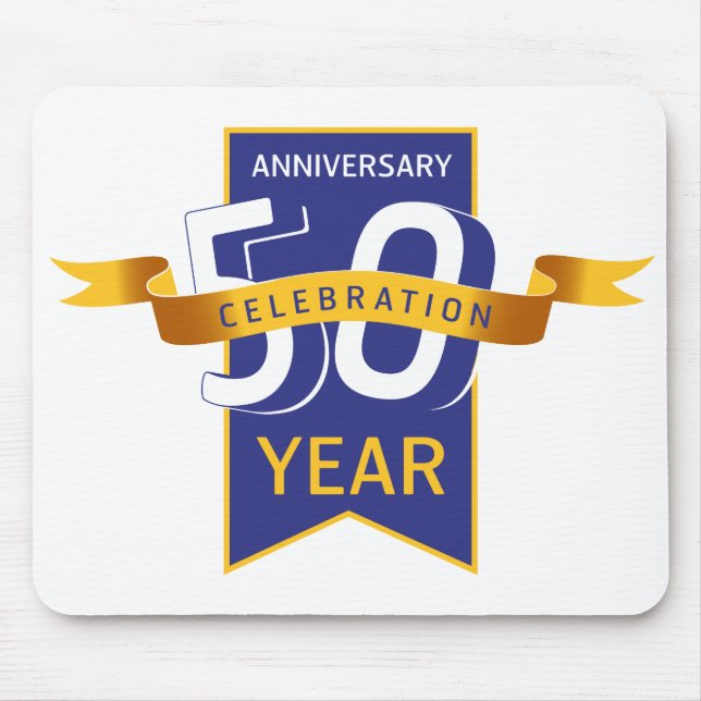 50 th anniversary mouse pad (Front)