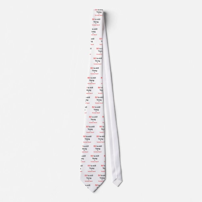 50 Tortoise Years Tie (Front)