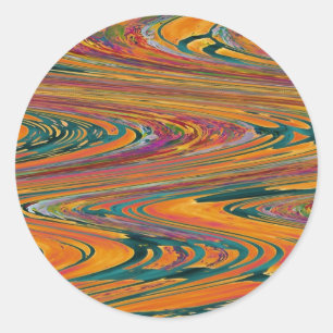 50 wave Sticker Decorations