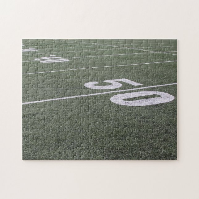 50 Yard Line Puzzle (Horizontal)