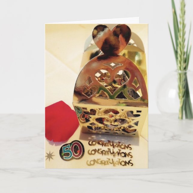 50 Year Anniversary Card (Front)