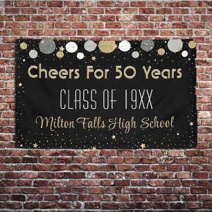 50 Year Celebration Class Reunion Banner
