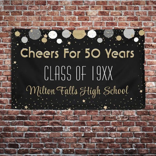 50 Year Celebration Class Reunion Banner (Creator Uploaded)
