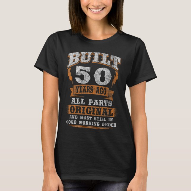 50 Year Old   Birthday Saying 50th Birthday T-Shirt (Front)