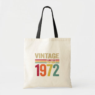 50 Year Old Gifts Vintage 1972 70th Birthday gift Tote Bag