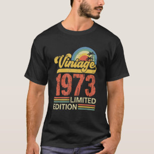 50-Year-Old  Vintage 1973  50th Birthday T-Shirt