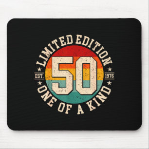 50 year old vintage 1976 limited edition 50th mouse pad