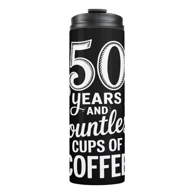 50 Years and Countless Cups of Coffee  (Front)