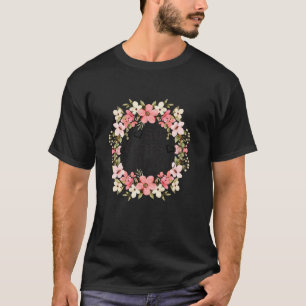 50 Years Blessed Floral Happy 50th Birthday Long S T-Shirt