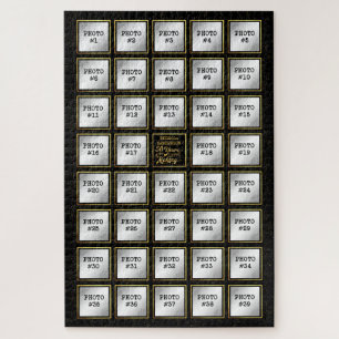 50 Years in the Making, Birthday 39 Photo Collage Jigsaw Puzzle