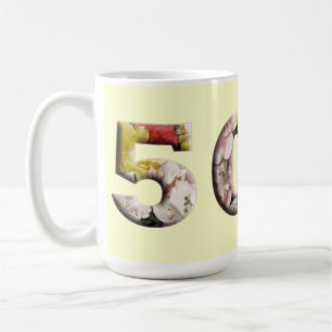 50 Years Milestone Customisable Mug