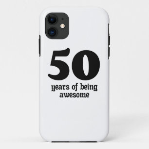 50 years of being awesome iPhone 11 case
