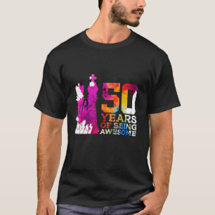 50 YEARS OF BEING AWESOME CHESS 50TH BIRTHDAY Long T-Shirt