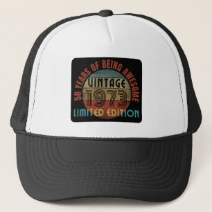 50 years of being awesome trucker hat