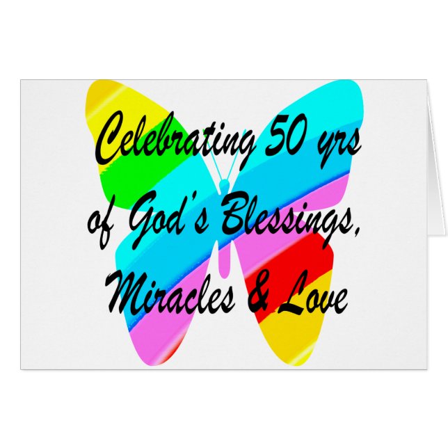 50 YEARS OF BLESSINGS (Front Horizontal)